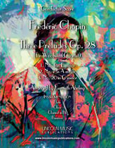 Chopin - Three Preludes Op. 28 Nos. 4, 7 and 22 (for Woodwind Quartet) P.O.D cover